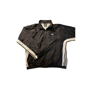 Vintage Track Adidas Windbreaker Full Zip Jacket Embroidered Logo Mens Size XL
